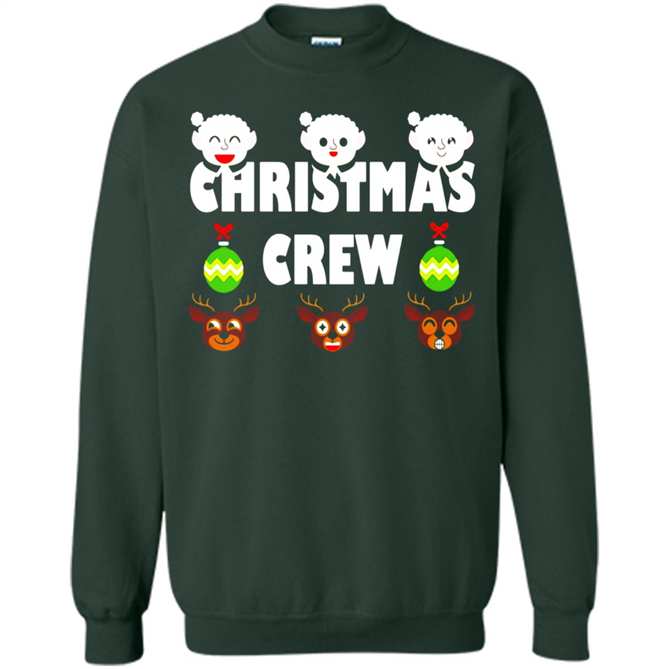 Christmas Crew Gifts Santa Elves Reindeer - Sweatshirt