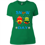 Snow Day Shirt For Chicago Blackhawks Vs Minion Fans pingpong