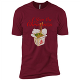 Christmas Ugly Sweater A Jew On Christmas - Premium Short Sleeve T-Shirt