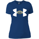 New Orleans Pelicans Under Armour Logo - Ladies' Boyfriend T-Shirt