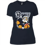 Grumpy Santa Claus Los Angeles Rams Football Team PINGPONG