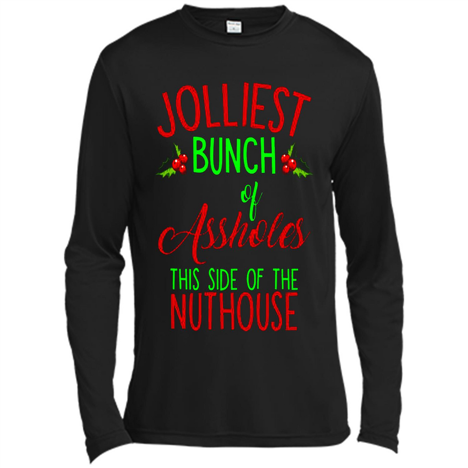 Jolliest Bunch Of Assholes This Side Of The Nuthouse Shirt PINGPONG - Canvas Long Sleeve T-Shirt