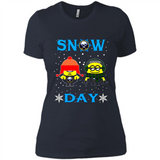 Snow Day Shirt For Buffalo Sabres Vs Minion Fans pingpong