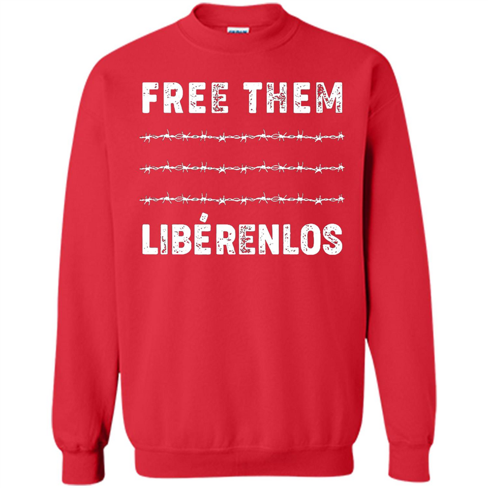 Peaceful Communities- Free Them Liberenlos Shirt PINGPONG - Sweatshirt