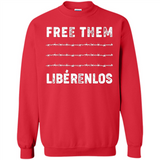 Peaceful Communities- Free Them Liberenlos Shirt PINGPONG - Sweatshirt