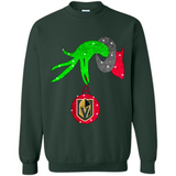 GRINCH HAND HOLDING GOLDEN KNIGHTS GLITTER CHRISTMAS PINGPONG