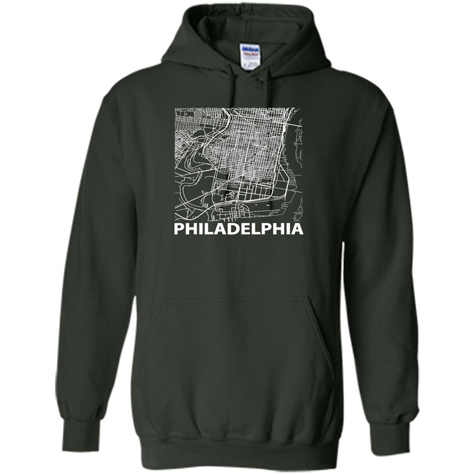 Philadelphia Pennsylvania City Map Souvenir