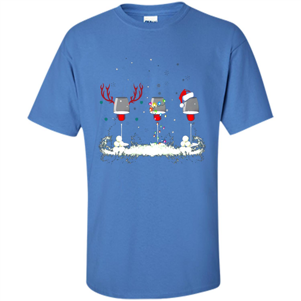 Christmas Red Wine - Merry Xmas T-Shirt - Shirt