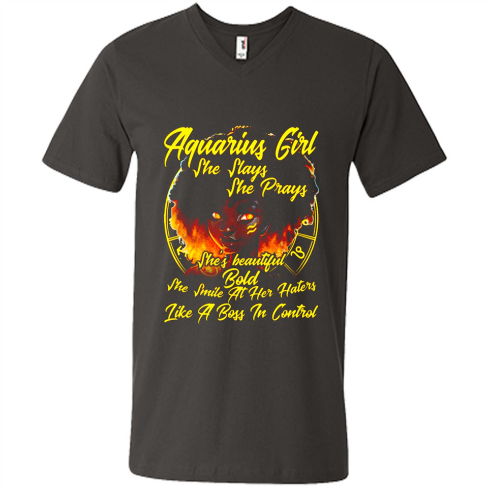 Aquarius Girl She Slays She Prays Zodiac Sign PINGPONG
