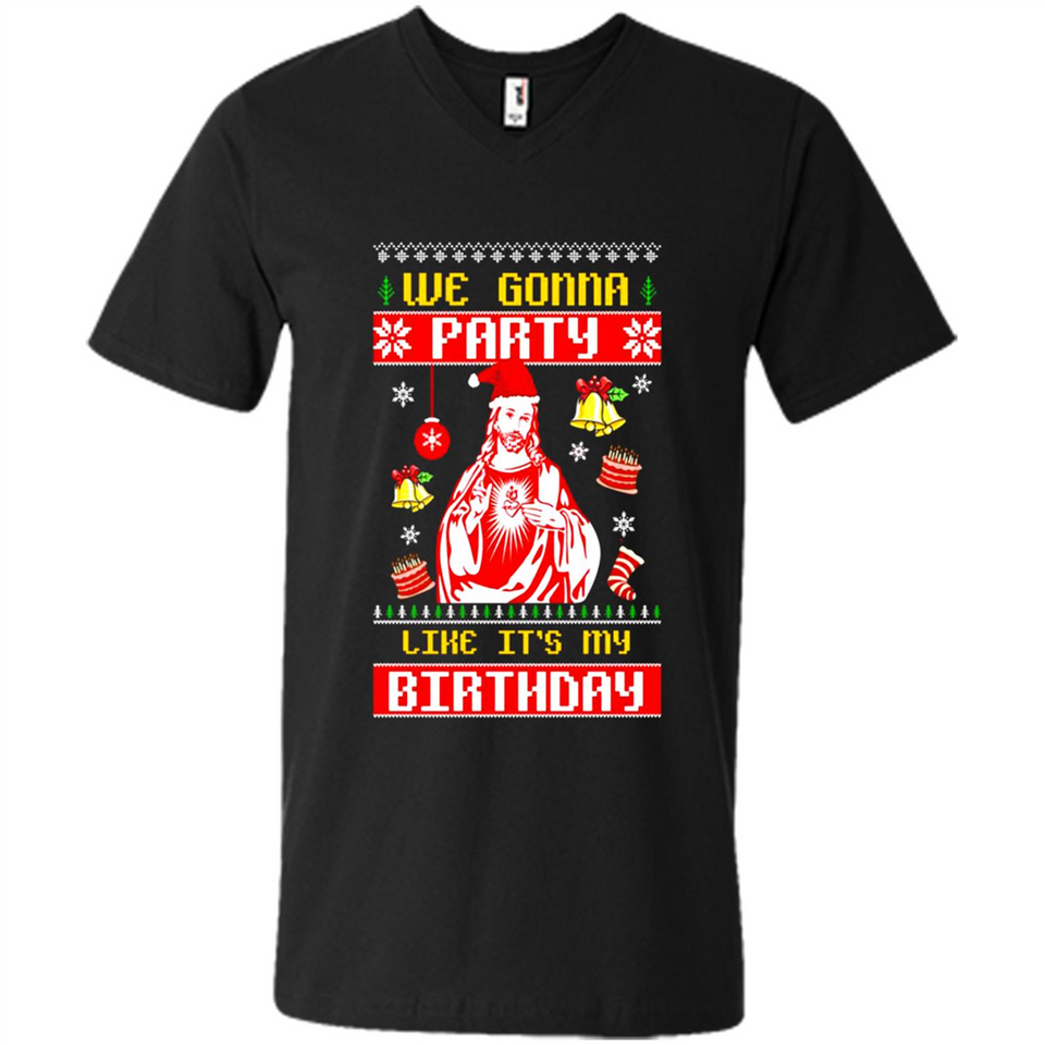 We Gonna Party Like It's My Birthday Jesus Christmas PINGPONG