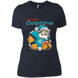 Grumpy Santa Claus Miami Dolphins Football Team PINGPONG