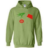 Funny Grinch Hand holding Firefighter ornament Christmas Sporty T-Shirt - Hoodie
