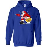Tampa Bay Buccaneers Santa Claus Toilet