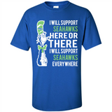 Shirt For Dr Seuss Cat And Seattle Seahawks Fans - Shirt