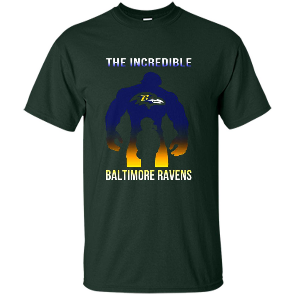 The Incredible Baltimore Ravens Hulk NFL Football