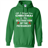 All I Want For Christmas Is The Destruction Of The Patriarchy sweater PINGPONG