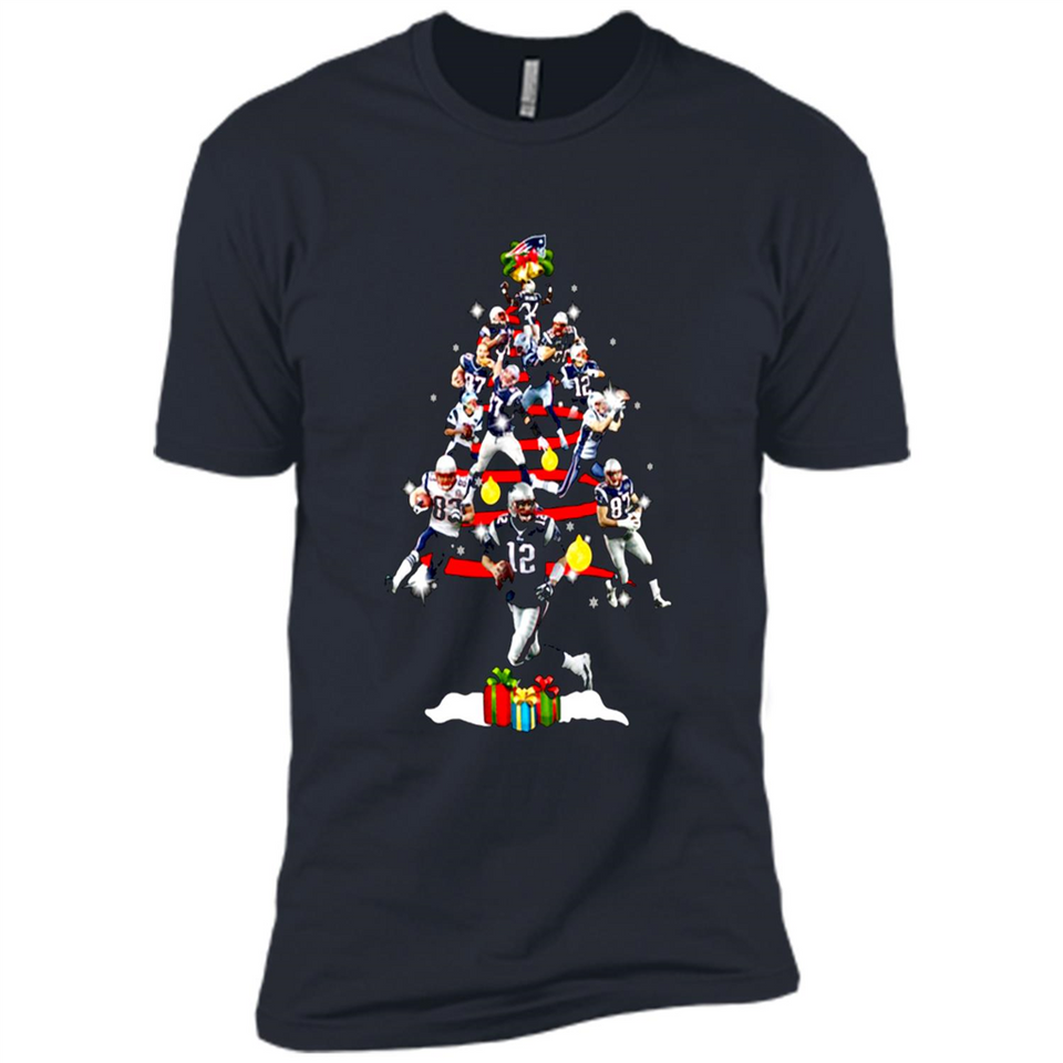 NEW ENGLAND PATRIOTS PLAYERS CHRISTMAS TREE PINGPONG