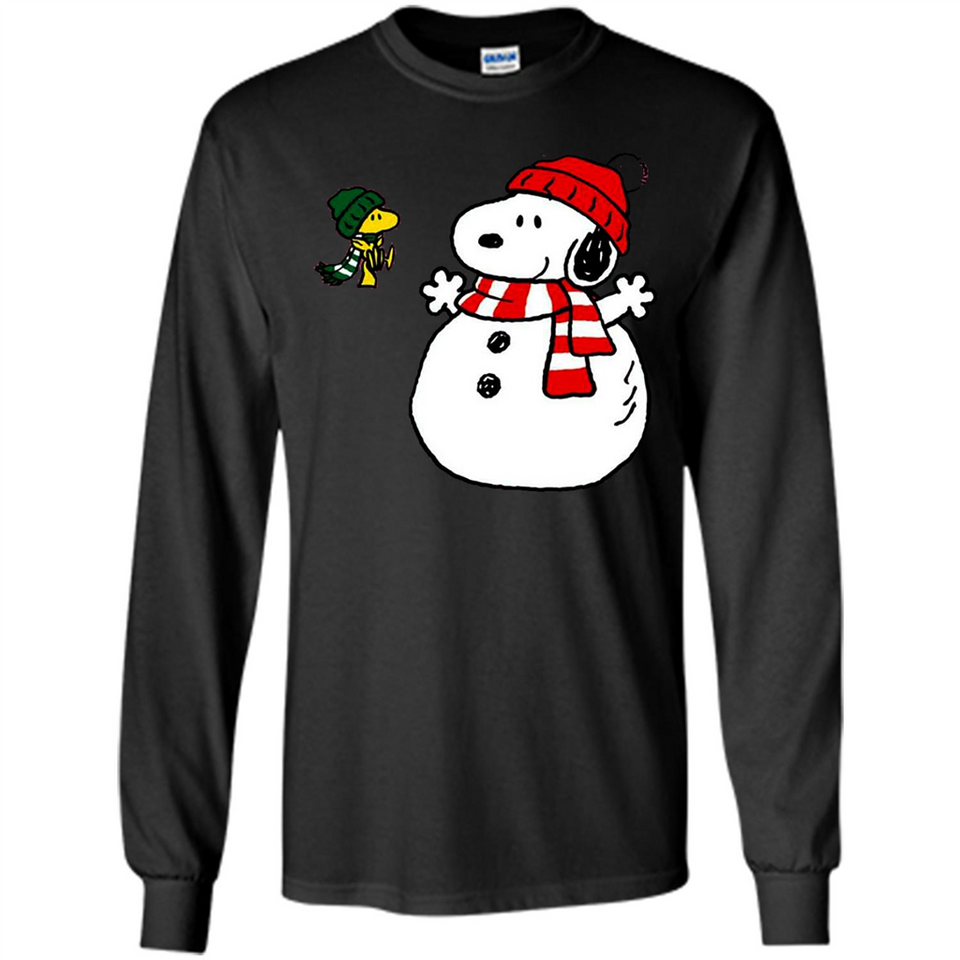 Snoopy Snowman Christmas