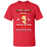 Nigel Thornberry Smashing through the snow Christmas sweatshirt PINGPONG