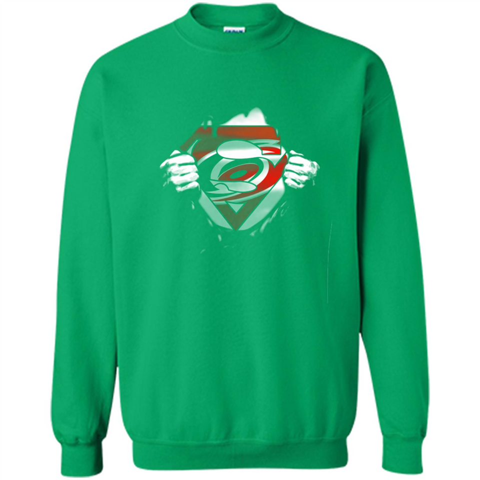 Carolina Hurricanes And Superman Fans - Sweatshirt