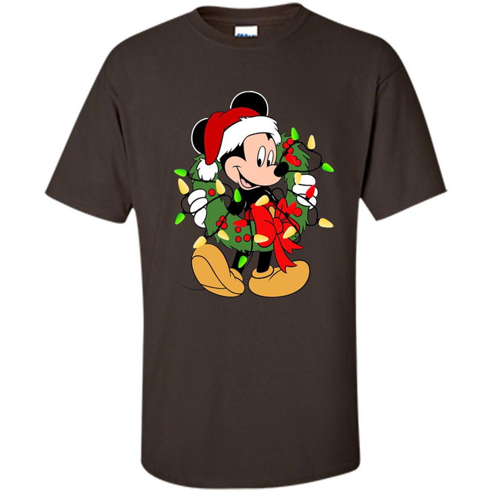 Disney Mickey Mouse Christmas Lights Sweatshirt - Shirt