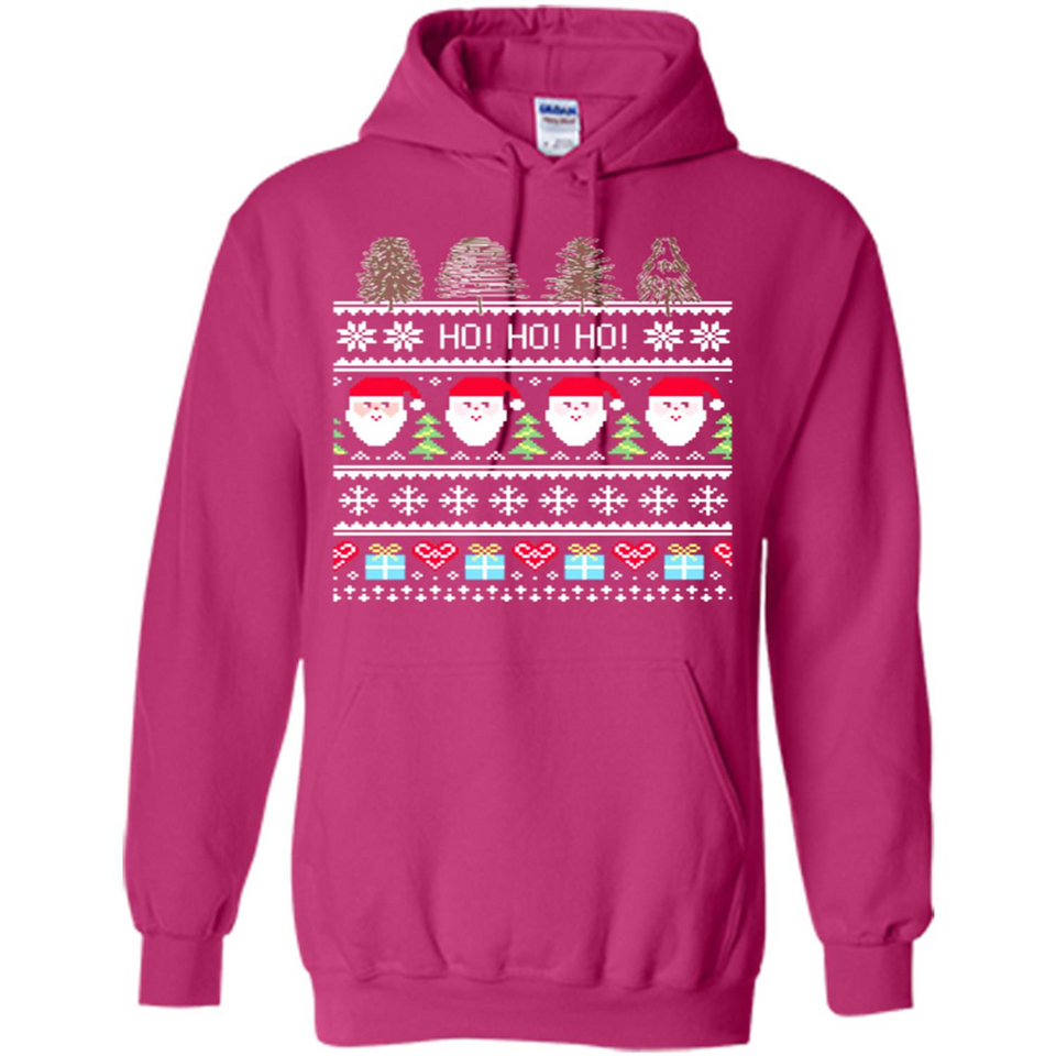 Ugly Merry Christmas Tree Santa Snowflakes