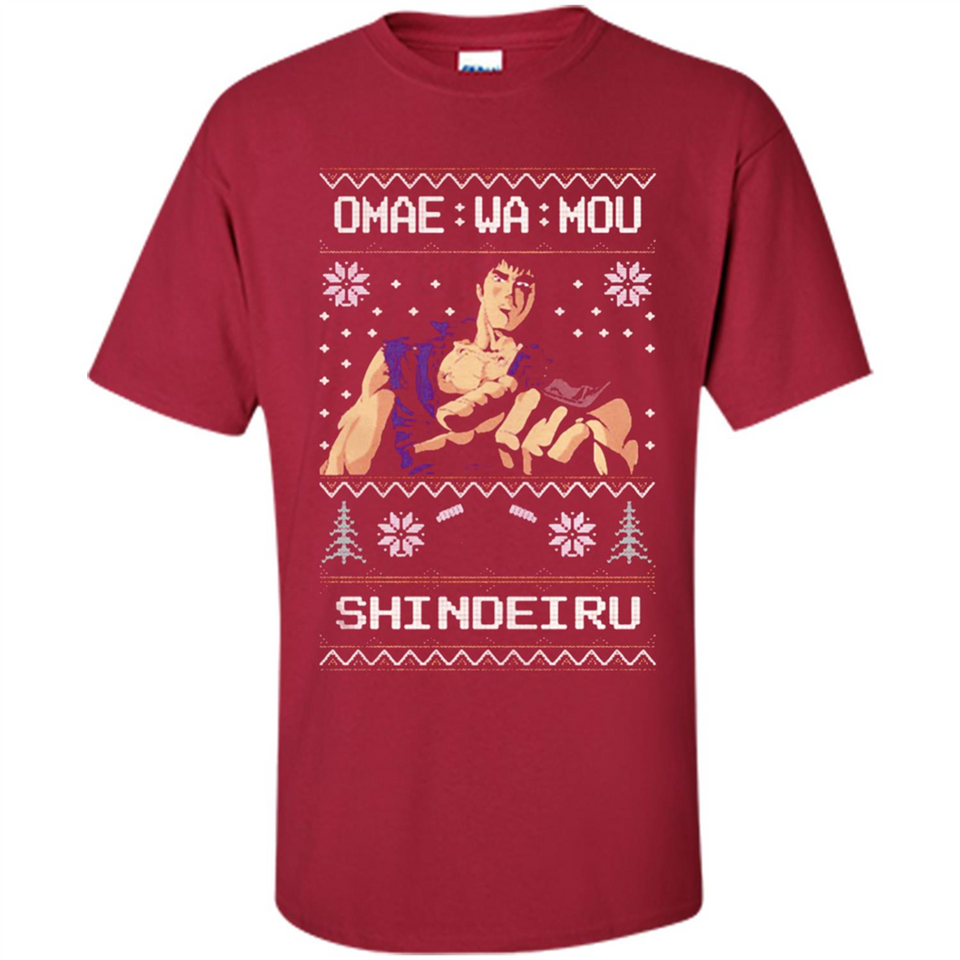 Omae Wa Mou Shindeiru Ugly Christmas Sweater - Shirt