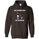 Chicago Cubs GrandFather Like GrandSon - Hoodie
