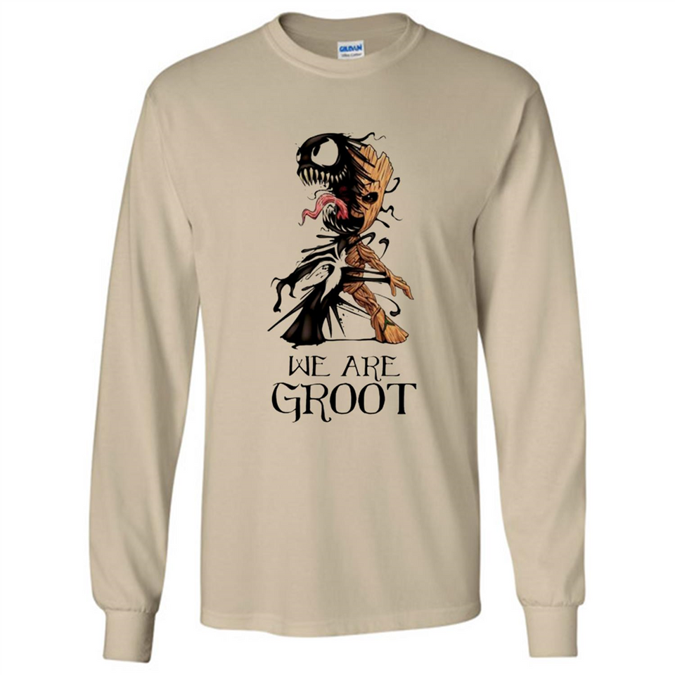 We Are Groot Venom MERCHCUTE - Long Sleeve T-Shirt