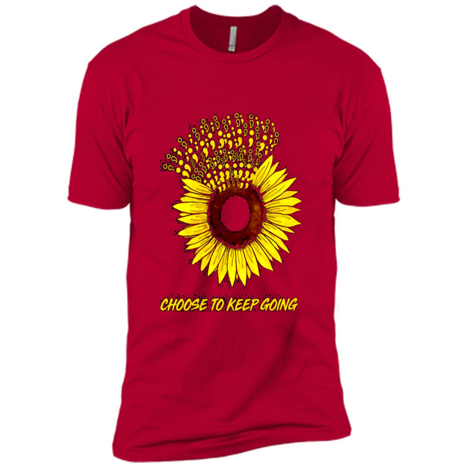 Semicolon Sunflower choose to keep going PINGPONG