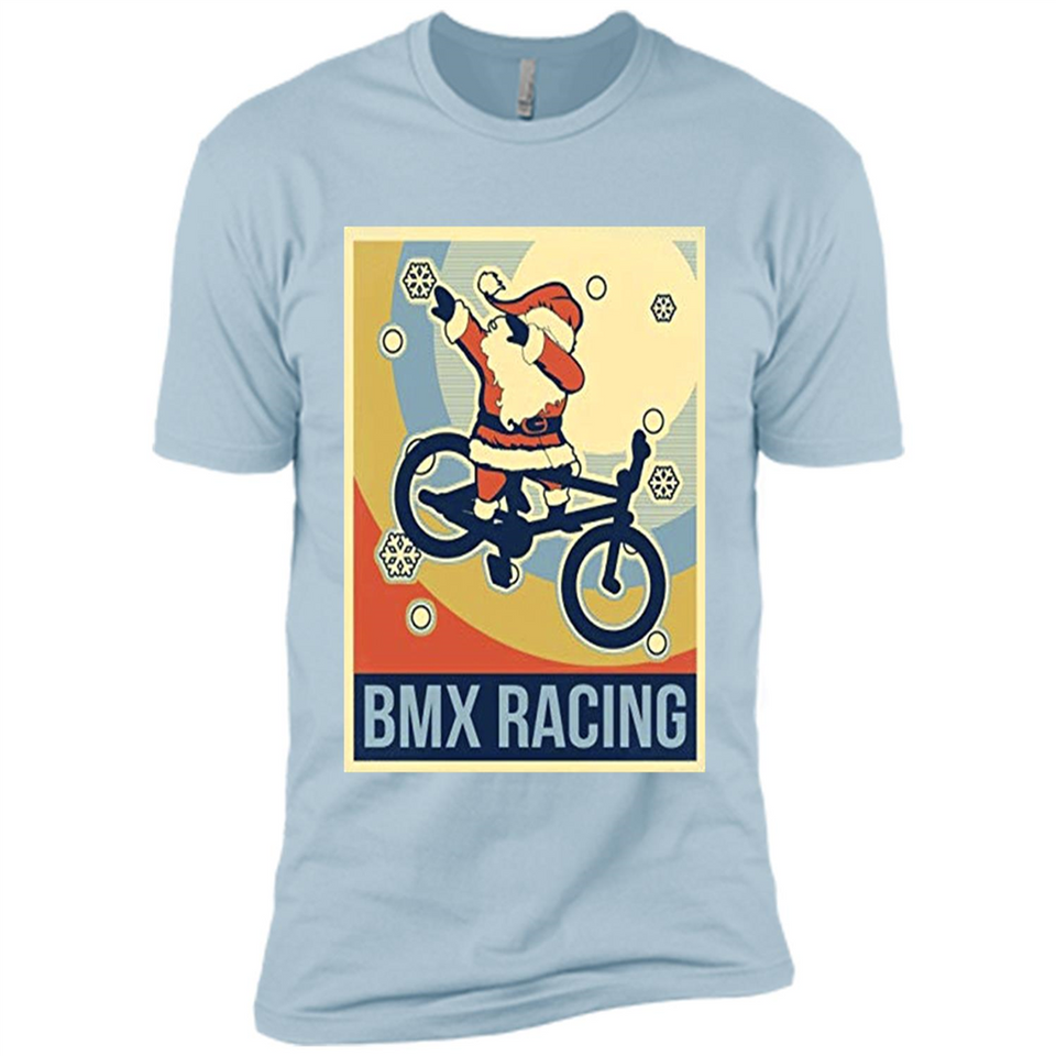bmx racing dabbing Santa Christmas