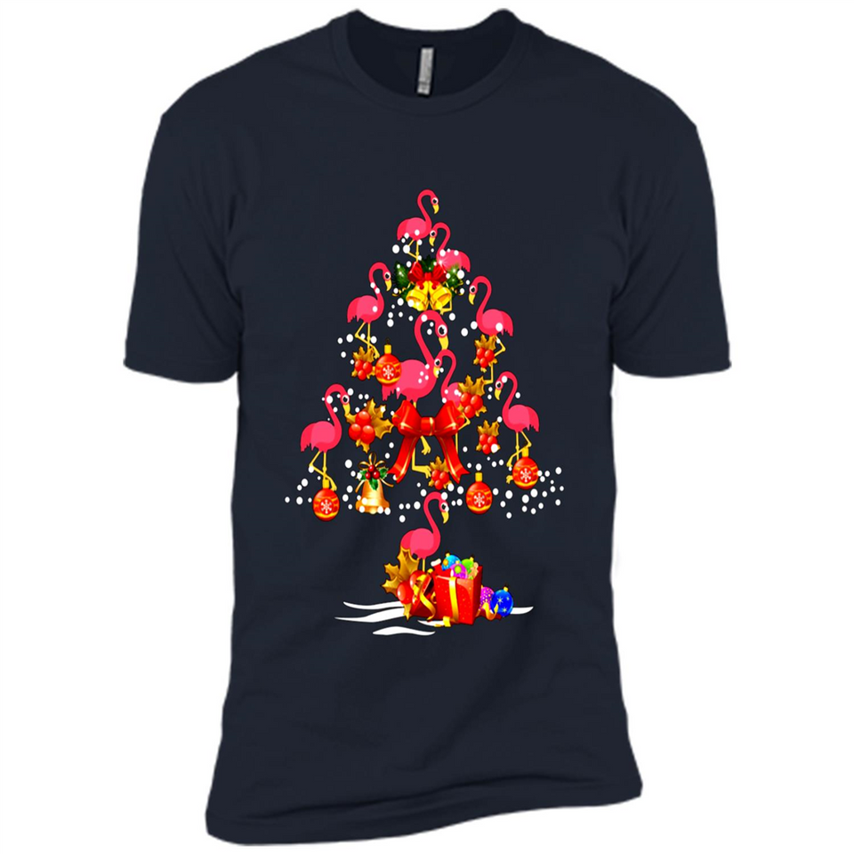 Flamingo Christmas Tree Merry Christmas Flamingo PING PONG