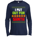 Cookies Out For Santa Christmas - Canvas Long Sleeve T-Shirt