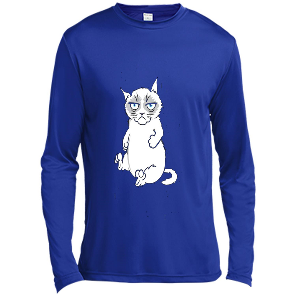 annoyed kitty touchy kitty grouchy ball of fur noody kitty PING PONG