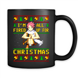 Natsu I’m all fired up for Christmas ugly sweatshirt PINGPONG