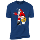 Tampa Bay Buccaneers Santa Claus Toilet