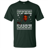 It's Not Christmas Until You See Hans Gruber Fall Ugly Christmas PINGPONG
