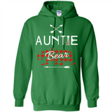 Aunt Shirt Buffalo Plaid Family Camp Bear Tee - Hoodie