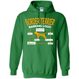 Border Terrier Barking Logic - Hoodie