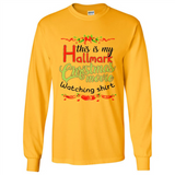 This My Movies Hallmark-Christmas Loves Is T-Shirt - Long Sleeve T-Shirt