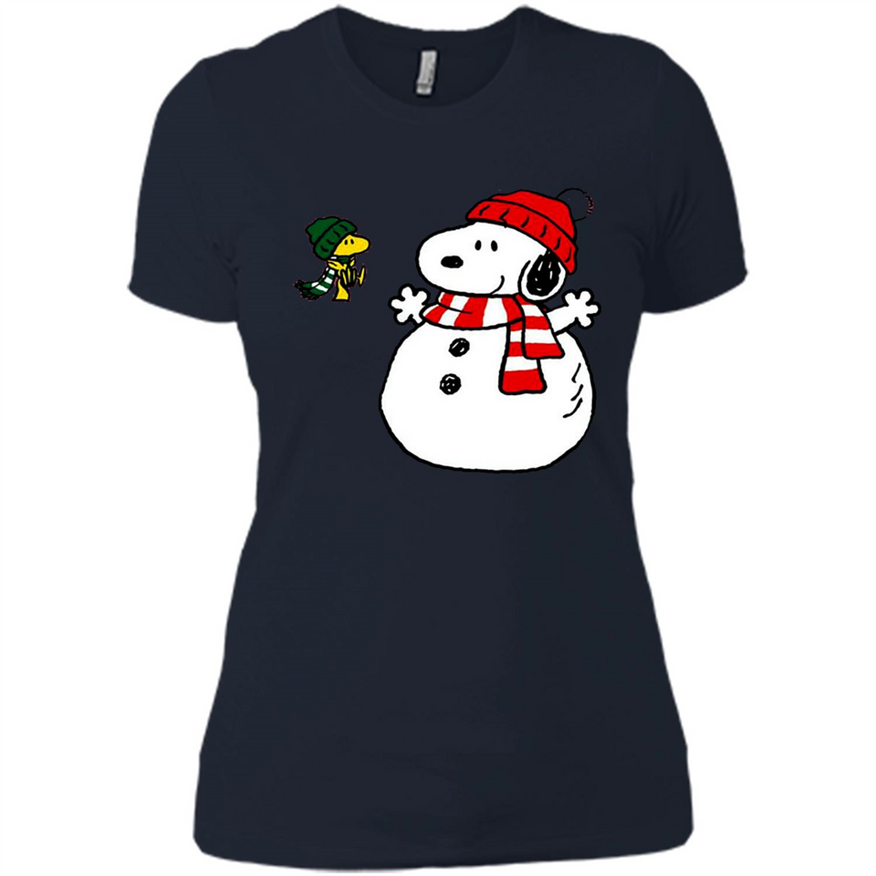 Snoopy Snowman Christmas