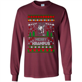 Merry Krampus Christmas sweatshirt PINGPONG