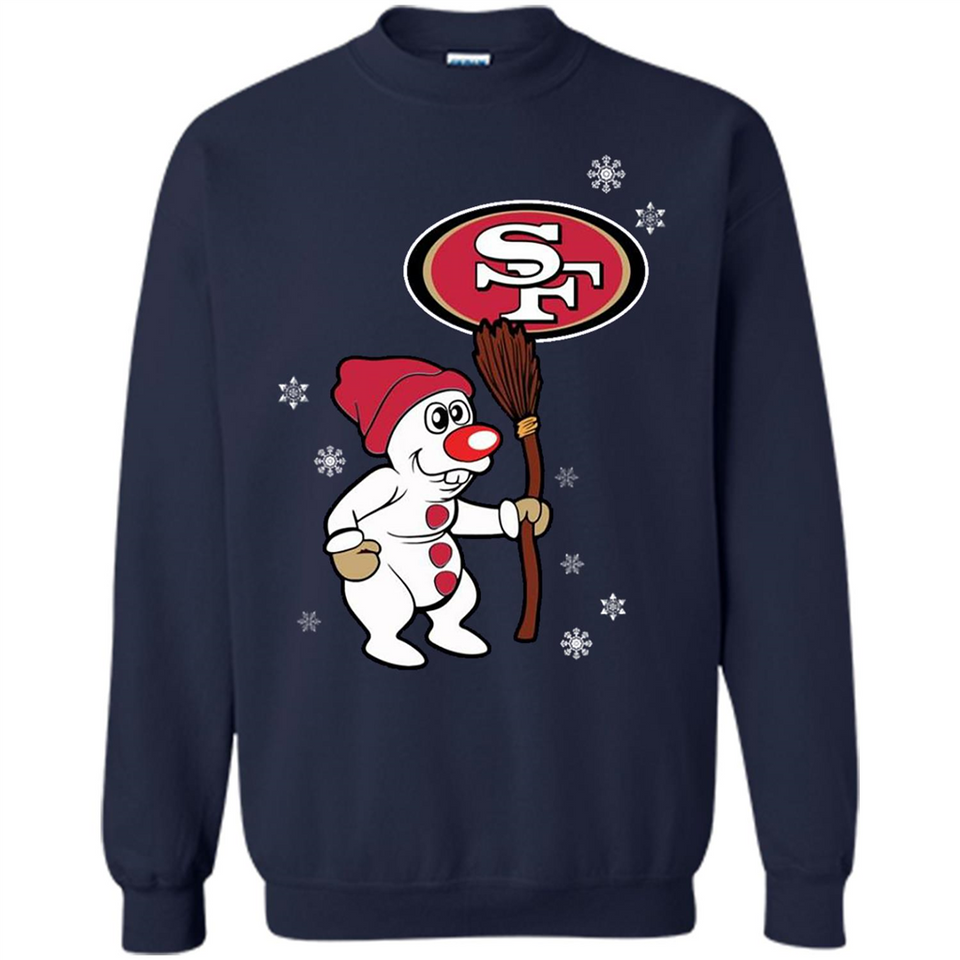 San Francisco 49ers Snowman