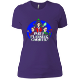 Party Planning Committee Christmas T-Shirt - Ladies' Boyfriend T-Shirt