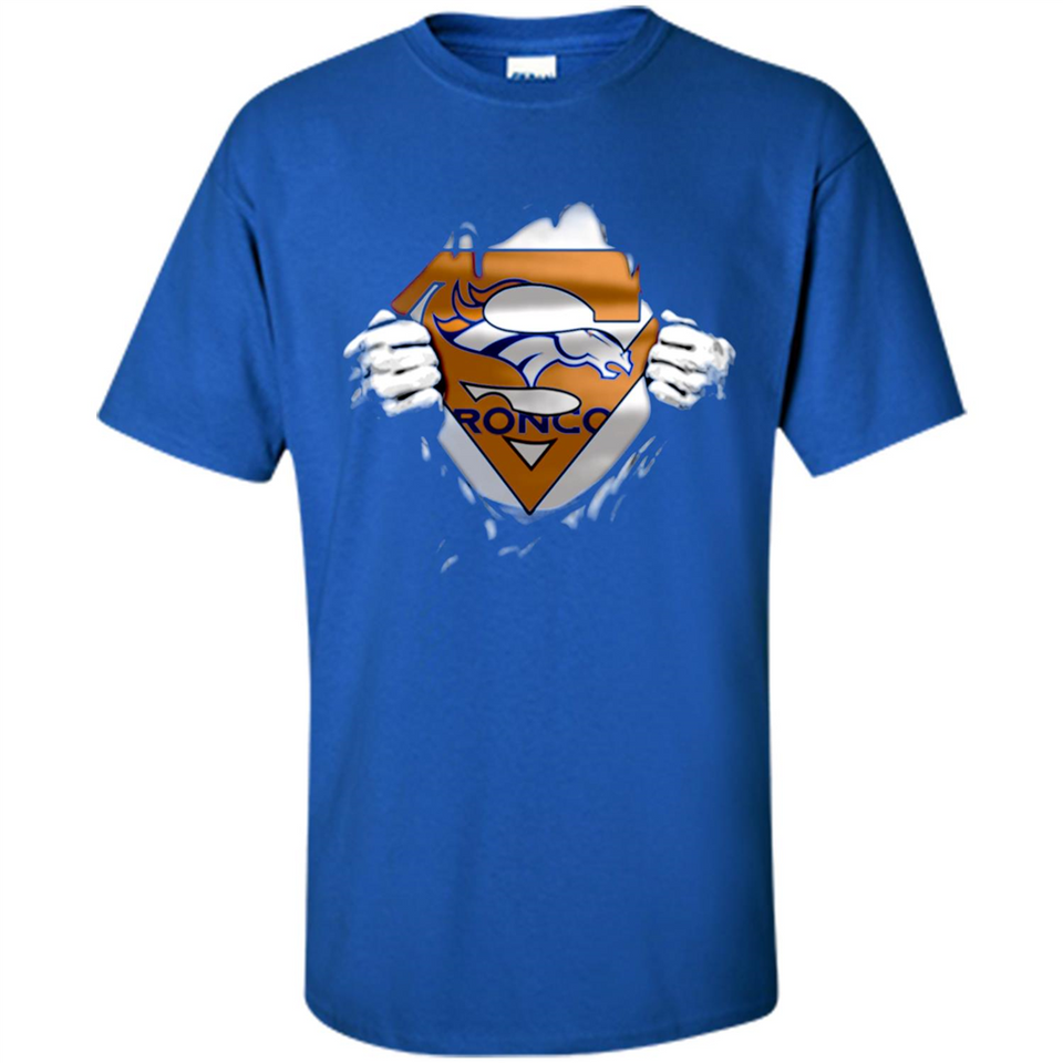 Denver Broncos And Superman Fans - Shirt