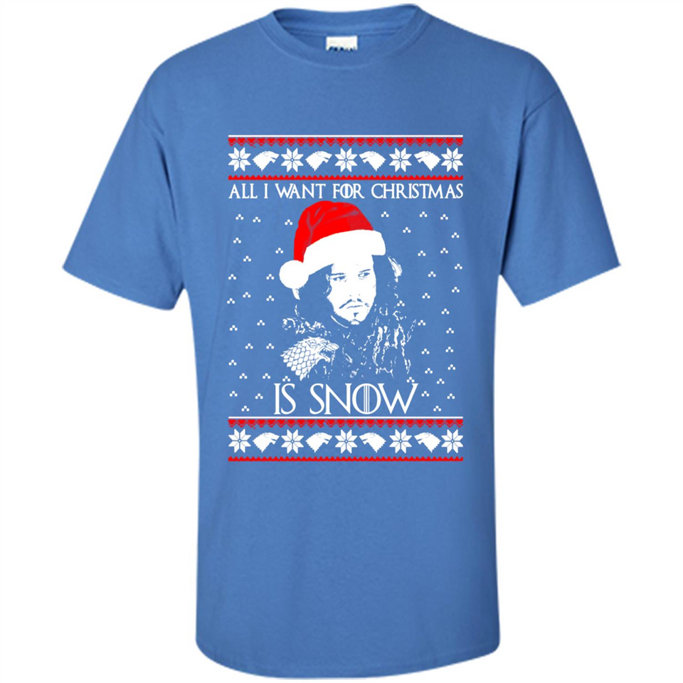 All I Want for Christmas is Snow ugly sweater PINGPONG