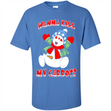 Snowman Wanna Kiss My Carrot Christmas - Shirt