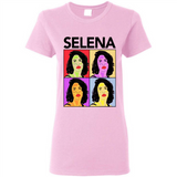 Selena Quintanilla Pop Art - Ladies Short-Sleeve