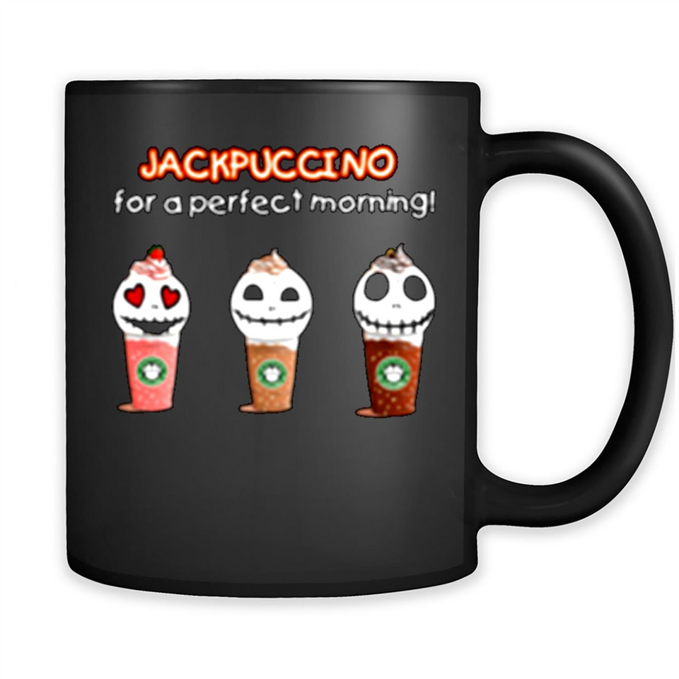 Jackpuccino For A Perfect Morning Funny Capuchino