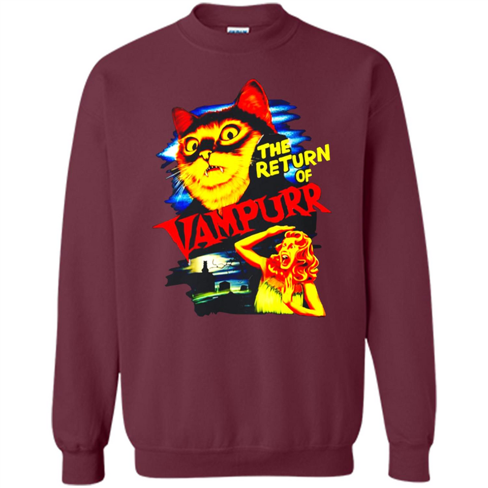 The Return Of VAMPURR!’ Horror Movie Fan Cat Lover